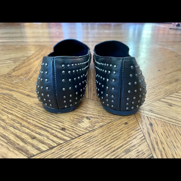 Chase + Chloe black studded flats 6.5 - Picture 4 of 5